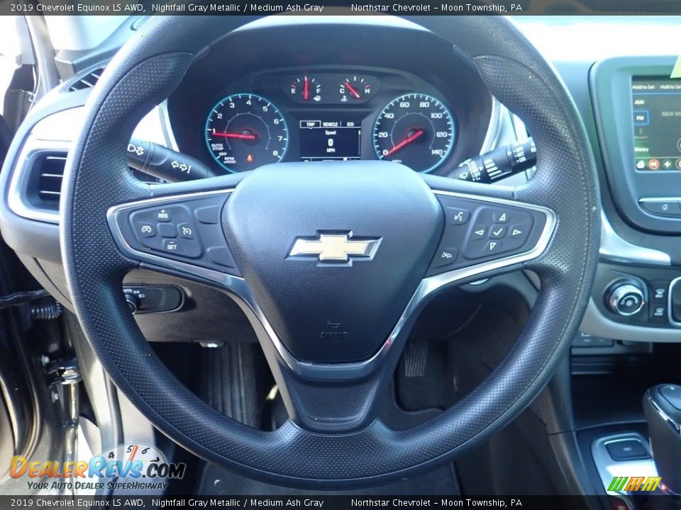 2019 Chevrolet Equinox LS AWD Nightfall Gray Metallic / Medium Ash Gray Photo #26