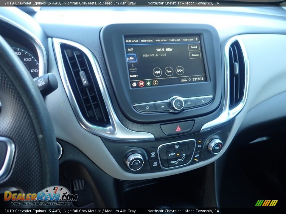 2019 Chevrolet Equinox LS AWD Nightfall Gray Metallic / Medium Ash Gray Photo #27