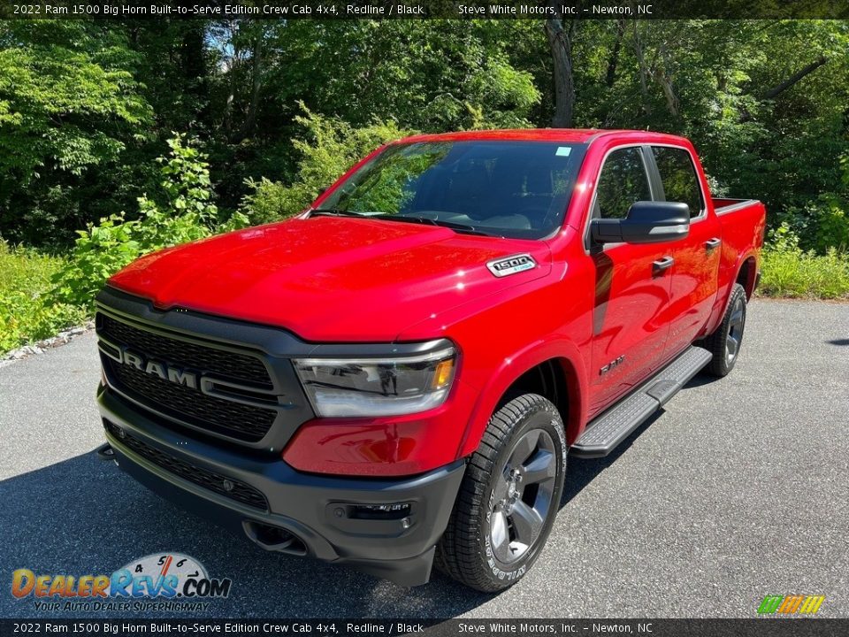 2022 Ram 1500 Big Horn Built-to-Serve Edition Crew Cab 4x4 Redline / Black Photo #2