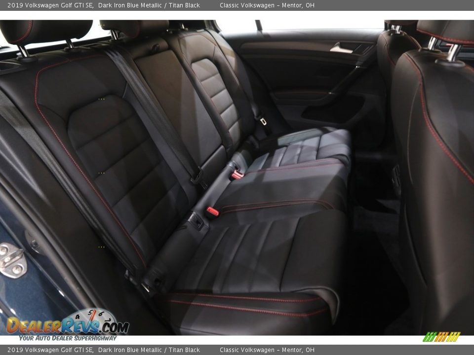 Rear Seat of 2019 Volkswagen Golf GTI SE Photo #16