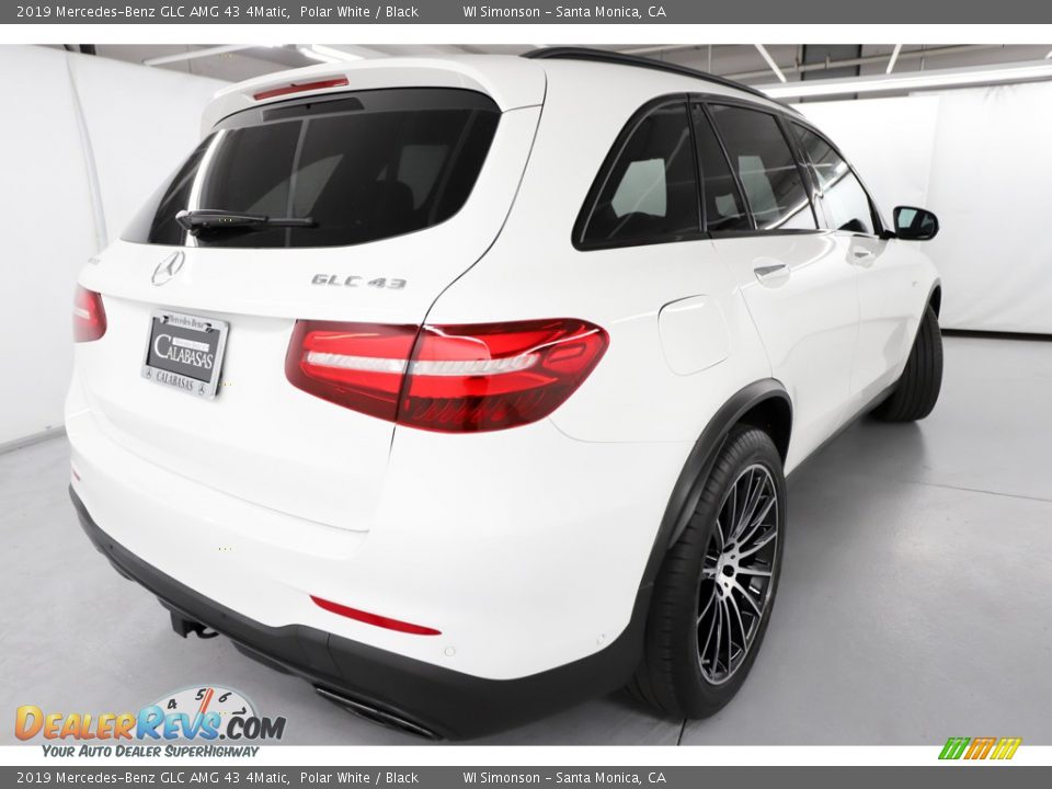 2019 Mercedes-Benz GLC AMG 43 4Matic Polar White / Black Photo #5