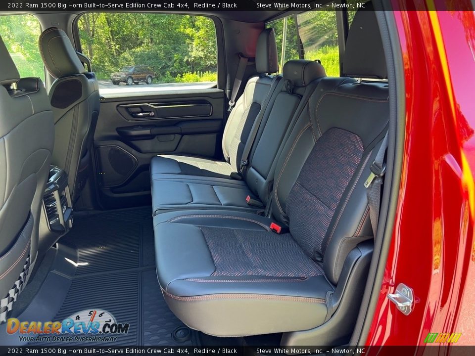 Rear Seat of 2022 Ram 1500 Big Horn Built-to-Serve Edition Crew Cab 4x4 Photo #15