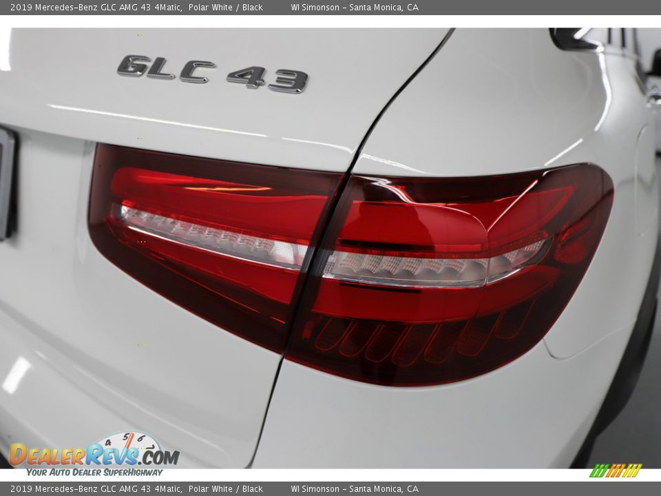 2019 Mercedes-Benz GLC AMG 43 4Matic Polar White / Black Photo #6