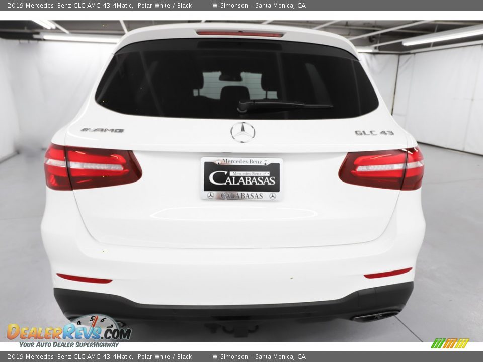 2019 Mercedes-Benz GLC AMG 43 4Matic Polar White / Black Photo #7