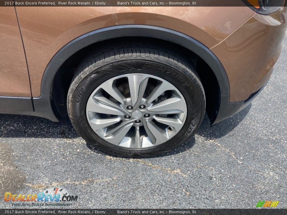 2017 Buick Encore Preferred River Rock Metallic / Ebony Photo #36