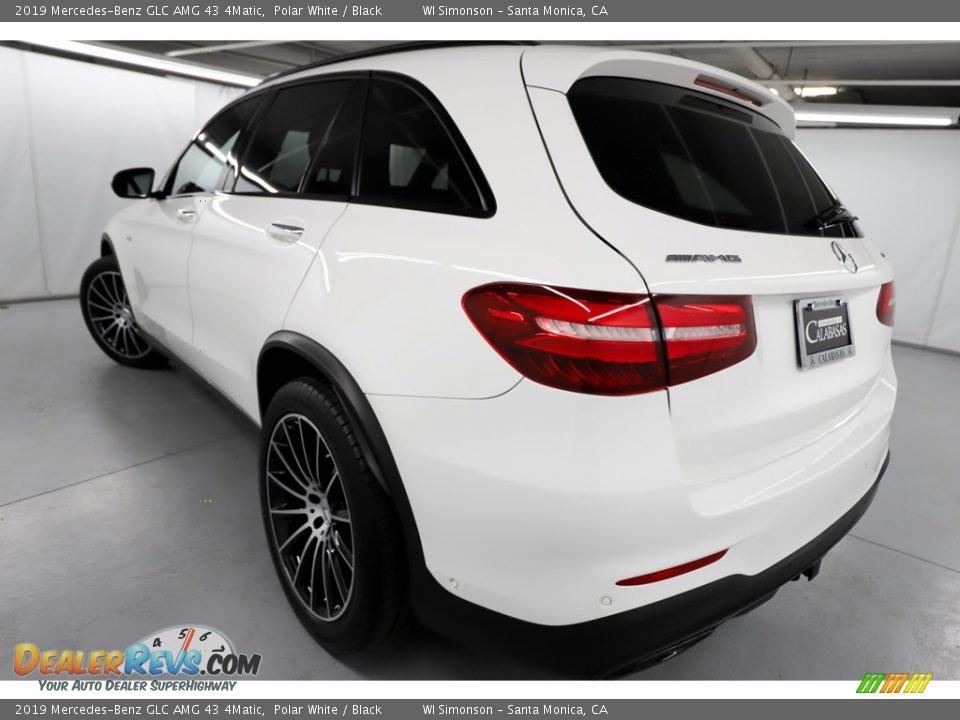 2019 Mercedes-Benz GLC AMG 43 4Matic Polar White / Black Photo #13