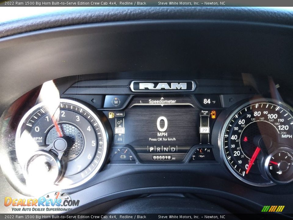 2022 Ram 1500 Big Horn Built-to-Serve Edition Crew Cab 4x4 Gauges Photo #23