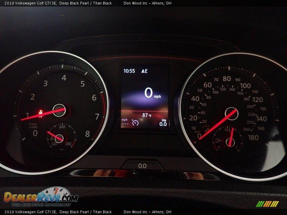 2019 Volkswagen Golf GTI SE Gauges Photo #29