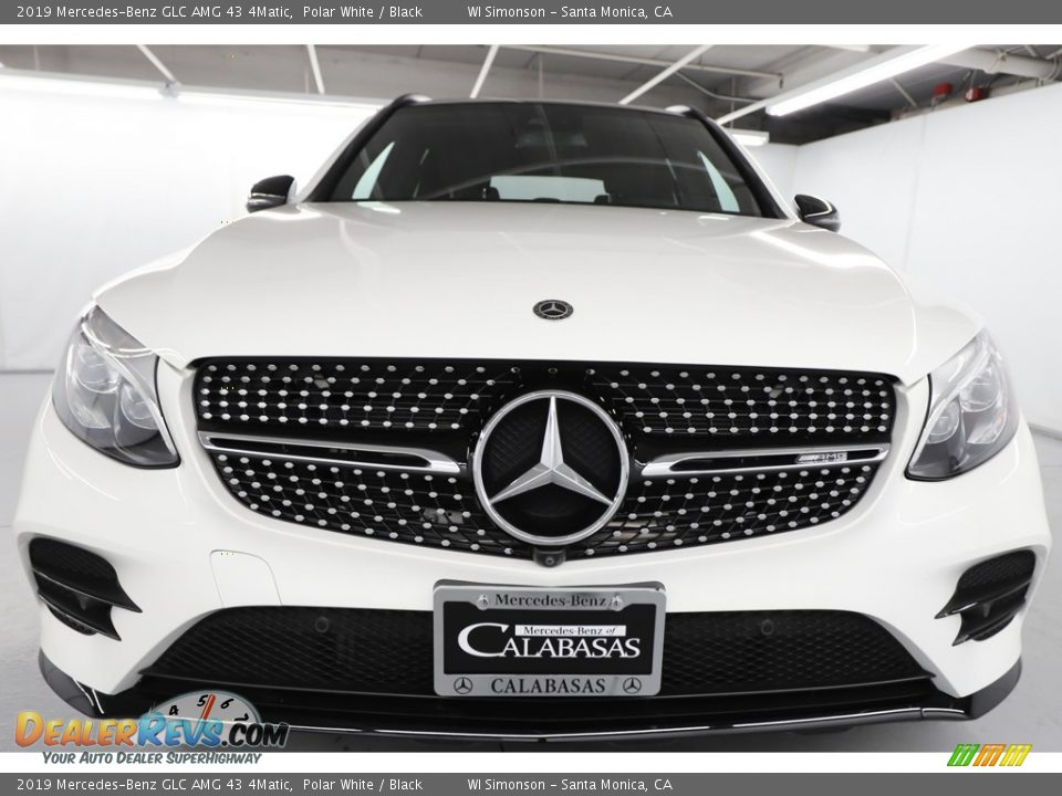 2019 Mercedes-Benz GLC AMG 43 4Matic Polar White / Black Photo #16