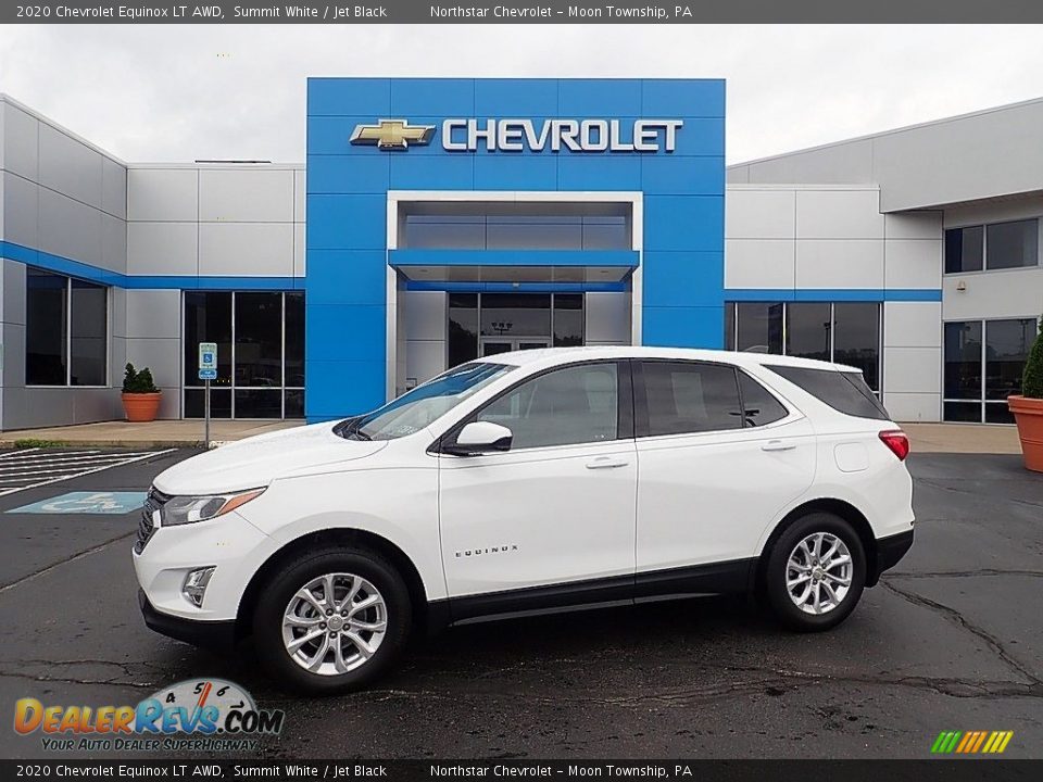 2020 Chevrolet Equinox LT AWD Summit White / Jet Black Photo #1