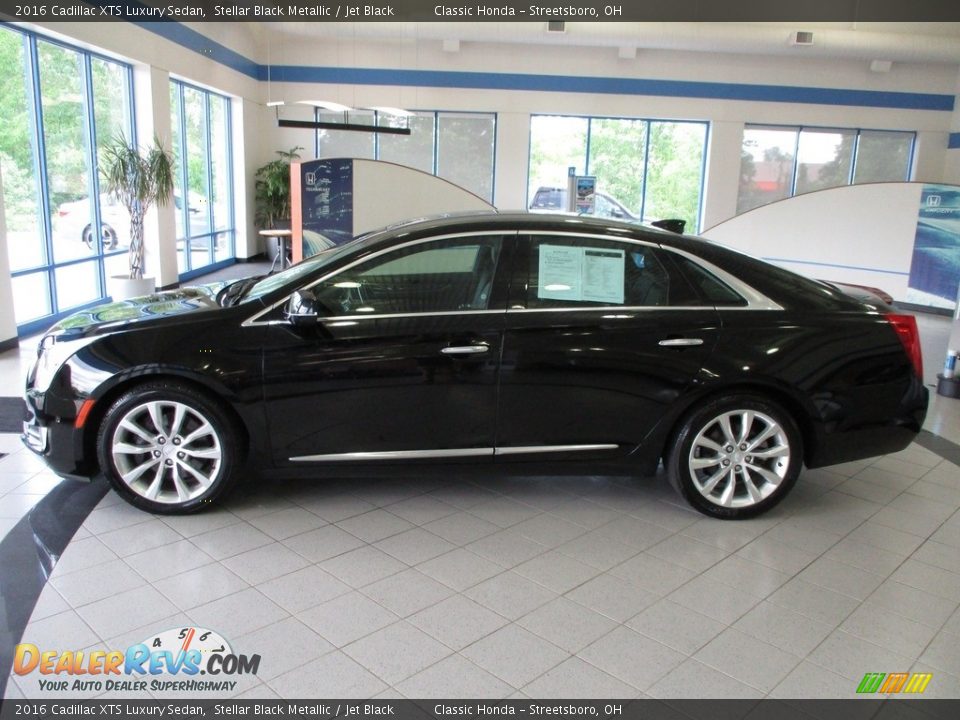 2016 Cadillac XTS Luxury Sedan Stellar Black Metallic / Jet Black Photo #10