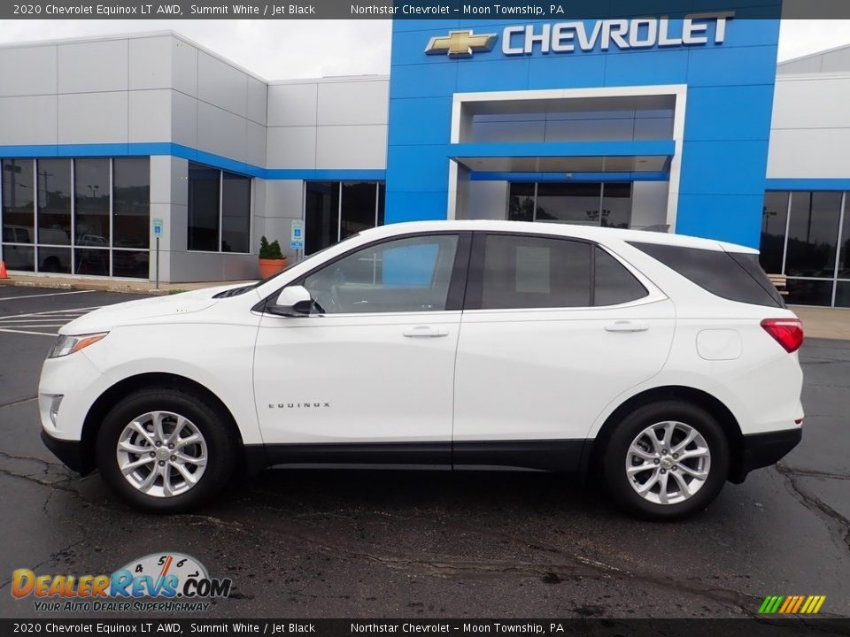 2020 Chevrolet Equinox LT AWD Summit White / Jet Black Photo #3