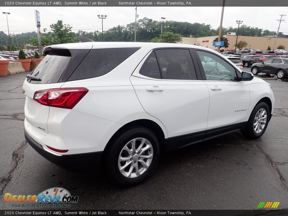 2020 Chevrolet Equinox LT AWD Summit White / Jet Black Photo #9