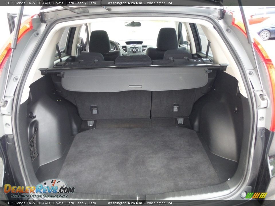 2012 Honda CR-V EX 4WD Crystal Black Pearl / Black Photo #28