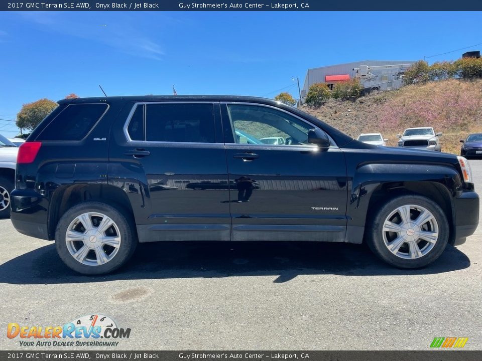 2017 GMC Terrain SLE AWD Onyx Black / Jet Black Photo #4