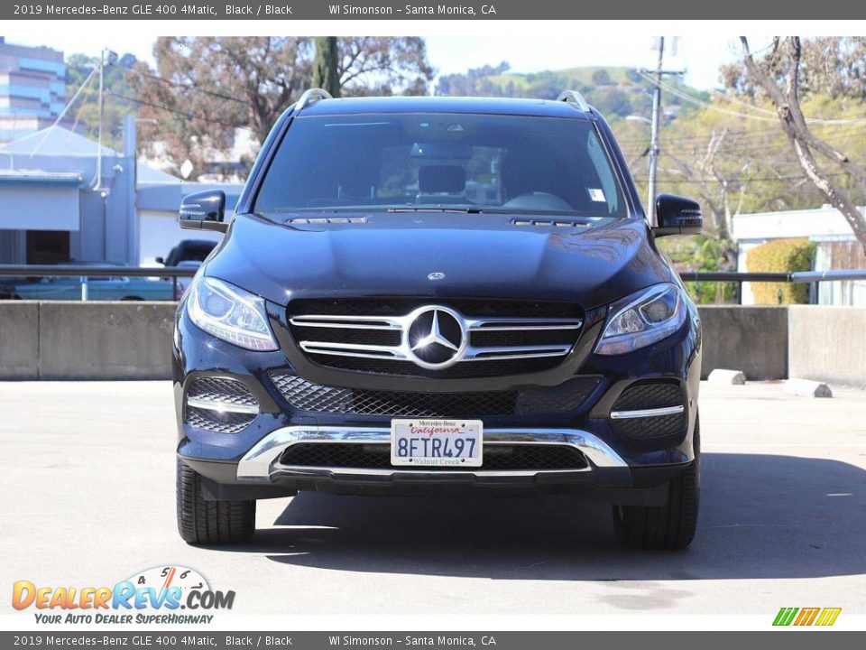 2019 Mercedes-Benz GLE 400 4Matic Black / Black Photo #3