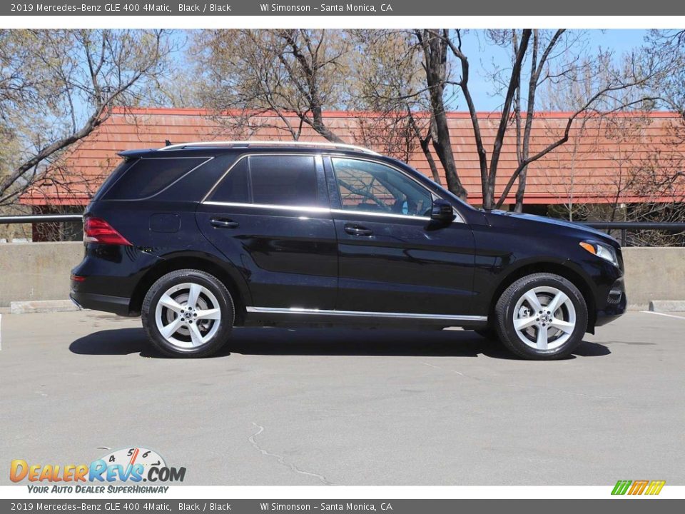 2019 Mercedes-Benz GLE 400 4Matic Black / Black Photo #4