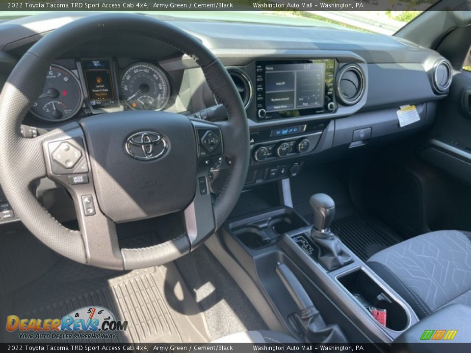 Dashboard of 2022 Toyota Tacoma TRD Sport Access Cab 4x4 Photo #3
