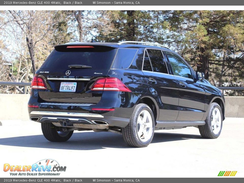 2019 Mercedes-Benz GLE 400 4Matic Black / Black Photo #5