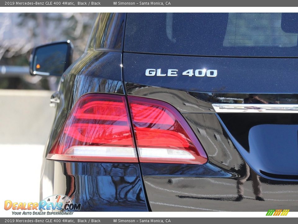 2019 Mercedes-Benz GLE 400 4Matic Black / Black Photo #8