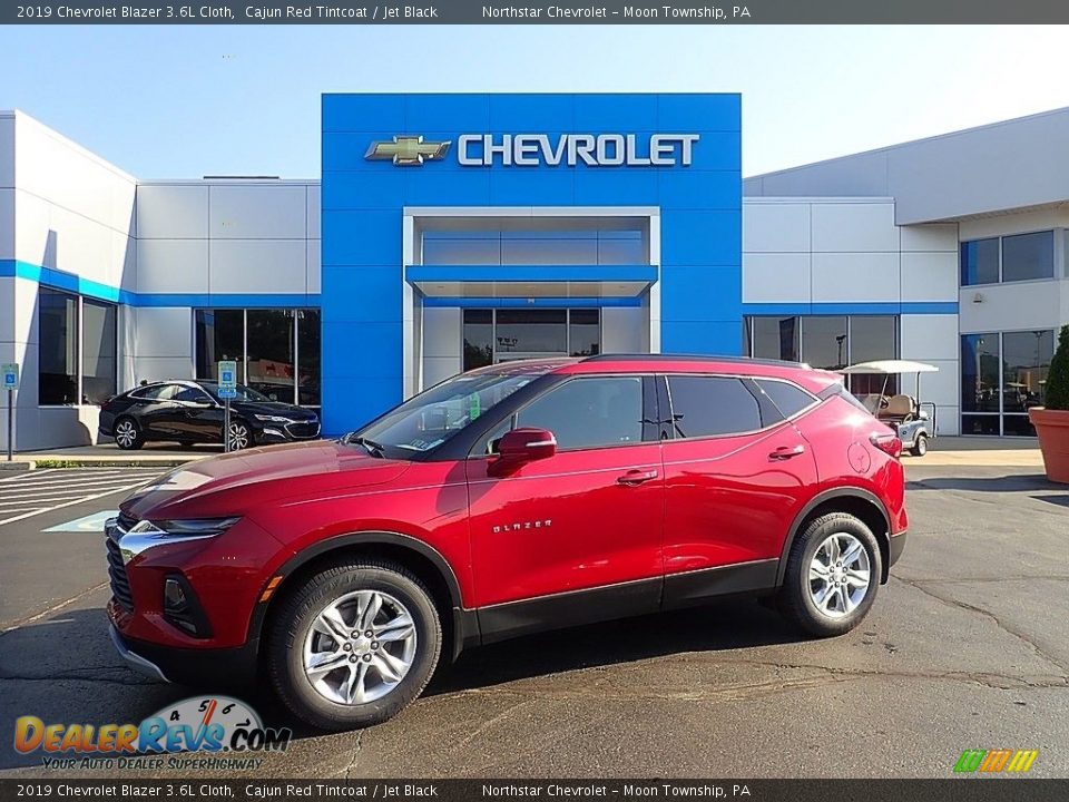 2019 Chevrolet Blazer 3.6L Cloth Cajun Red Tintcoat / Jet Black Photo #1