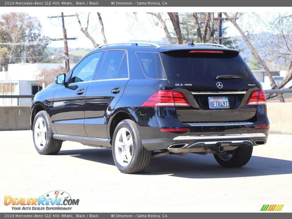 2019 Mercedes-Benz GLE 400 4Matic Black / Black Photo #9