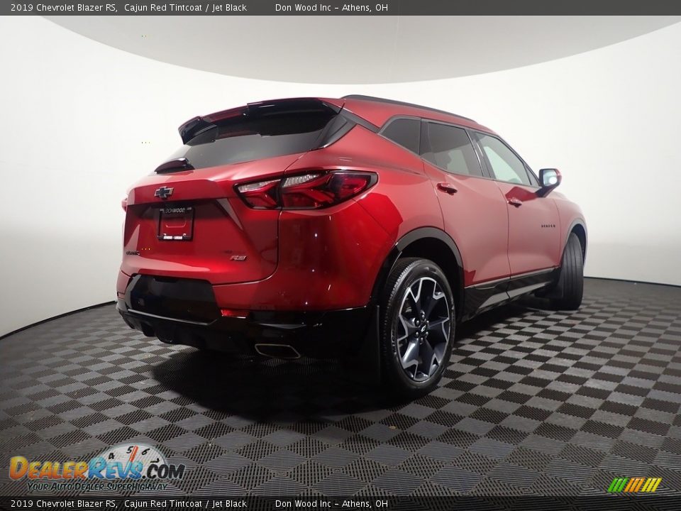 2019 Chevrolet Blazer RS Cajun Red Tintcoat / Jet Black Photo #18