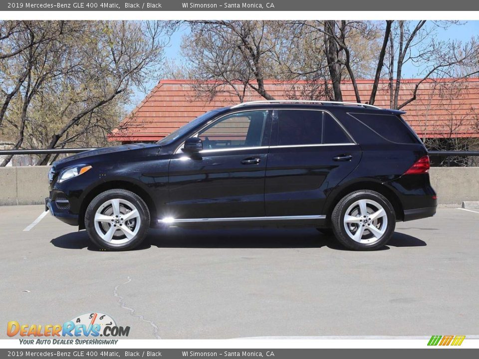 2019 Mercedes-Benz GLE 400 4Matic Black / Black Photo #10