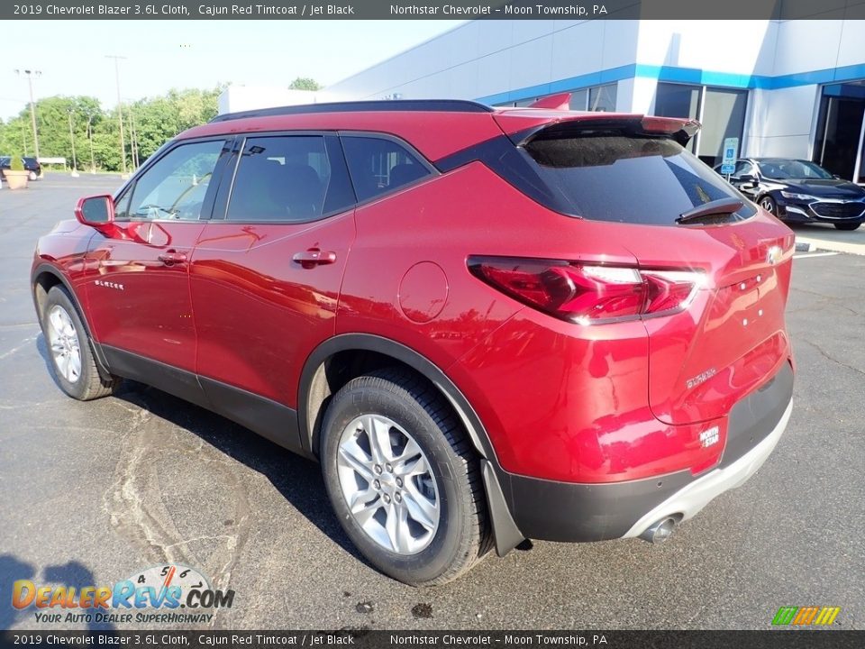 2019 Chevrolet Blazer 3.6L Cloth Cajun Red Tintcoat / Jet Black Photo #4