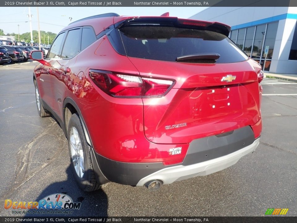 2019 Chevrolet Blazer 3.6L Cloth Cajun Red Tintcoat / Jet Black Photo #5