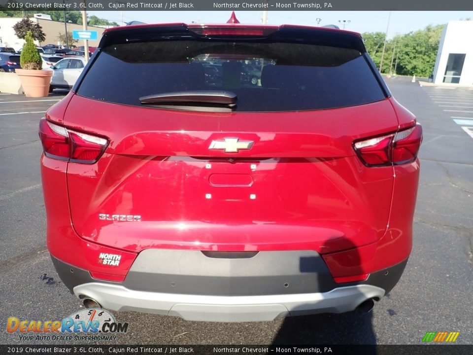 2019 Chevrolet Blazer 3.6L Cloth Cajun Red Tintcoat / Jet Black Photo #6