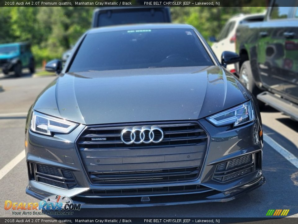 2018 Audi A4 2.0T Premium quattro Manhattan Gray Metallic / Black Photo #2