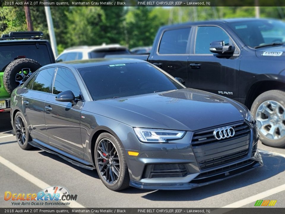 Front 3/4 View of 2018 Audi A4 2.0T Premium quattro Photo #3