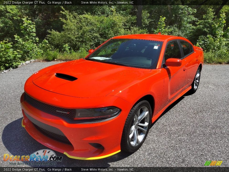 2022 Dodge Charger GT Plus Go Mango / Black Photo #2