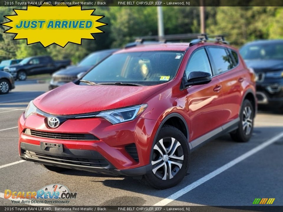 2016 Toyota RAV4 LE AWD Barcelona Red Metallic / Black Photo #1