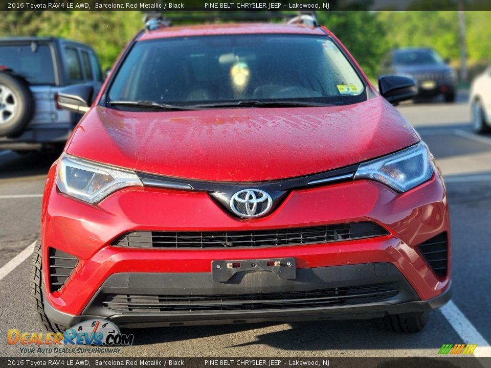 2016 Toyota RAV4 LE AWD Barcelona Red Metallic / Black Photo #2