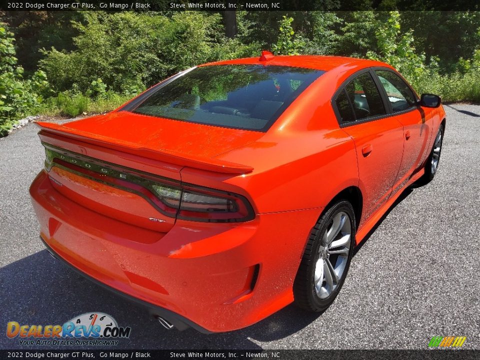 2022 Dodge Charger GT Plus Go Mango / Black Photo #6