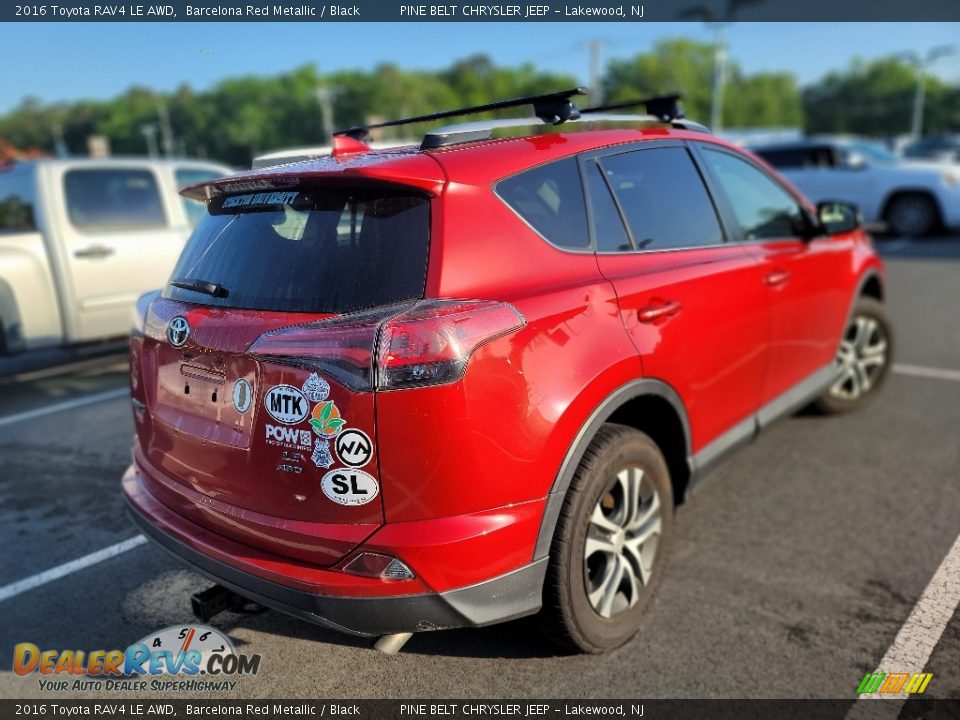 2016 Toyota RAV4 LE AWD Barcelona Red Metallic / Black Photo #5