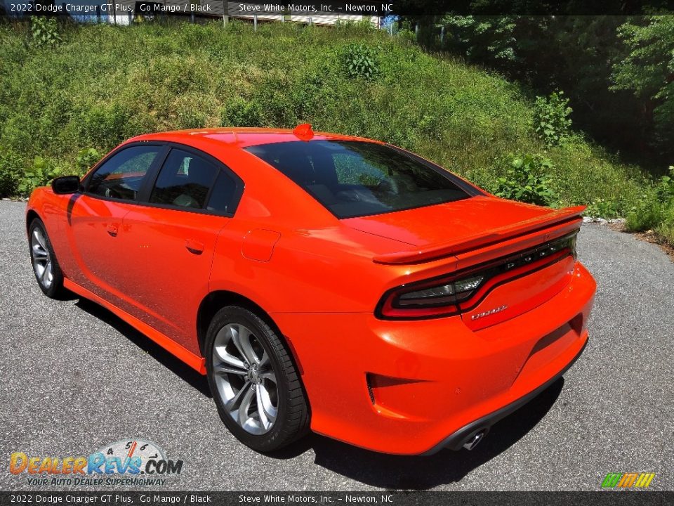 2022 Dodge Charger GT Plus Go Mango / Black Photo #8