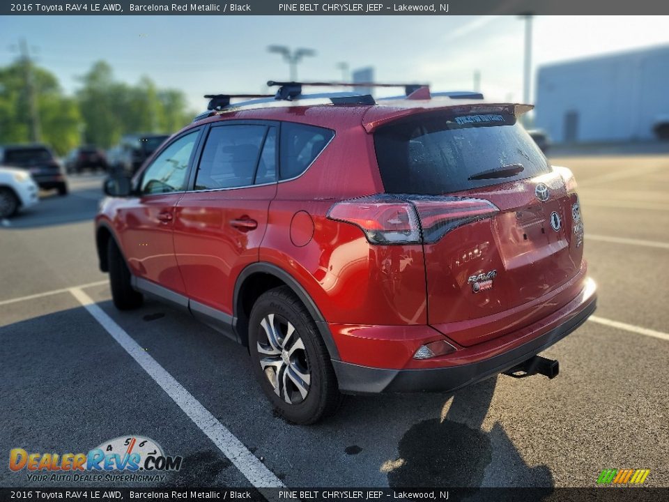 2016 Toyota RAV4 LE AWD Barcelona Red Metallic / Black Photo #6