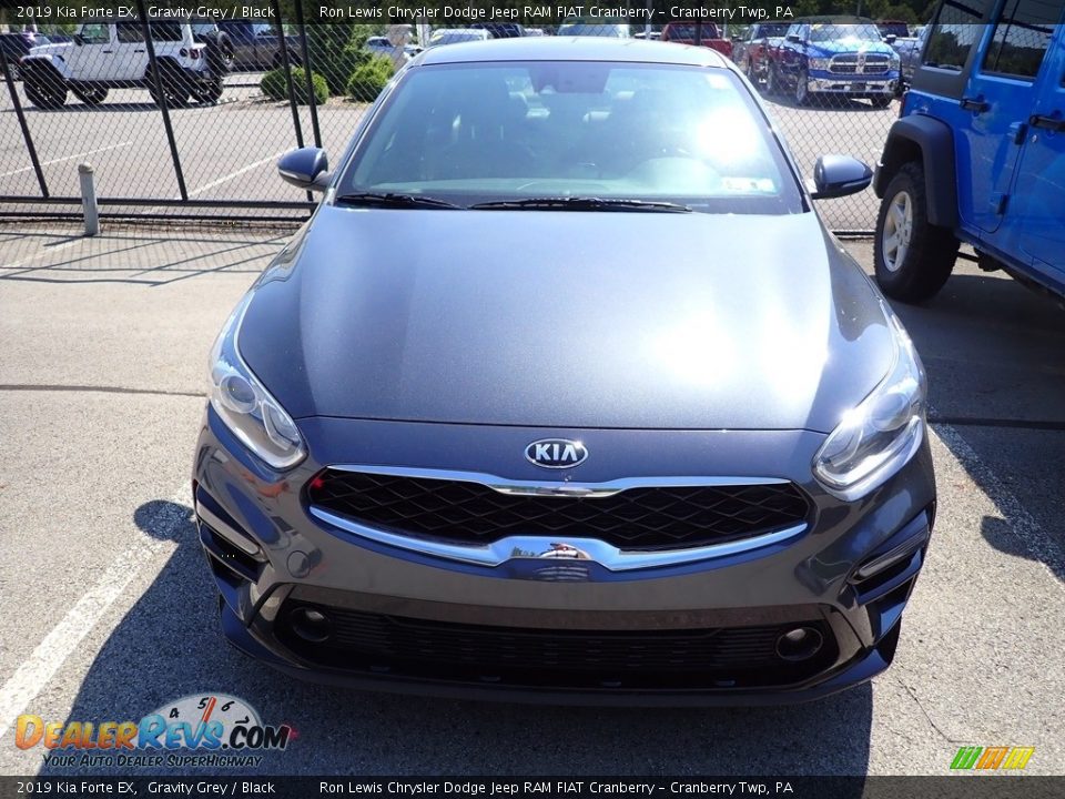 2019 Kia Forte EX Gravity Grey / Black Photo #2