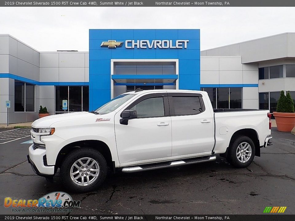 2019 Chevrolet Silverado 1500 RST Crew Cab 4WD Summit White / Jet Black Photo #1