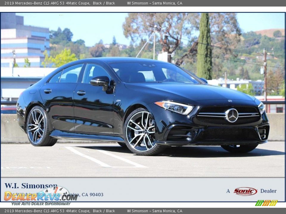2019 Mercedes-Benz CLS AMG 53 4Matic Coupe Black / Black Photo #1