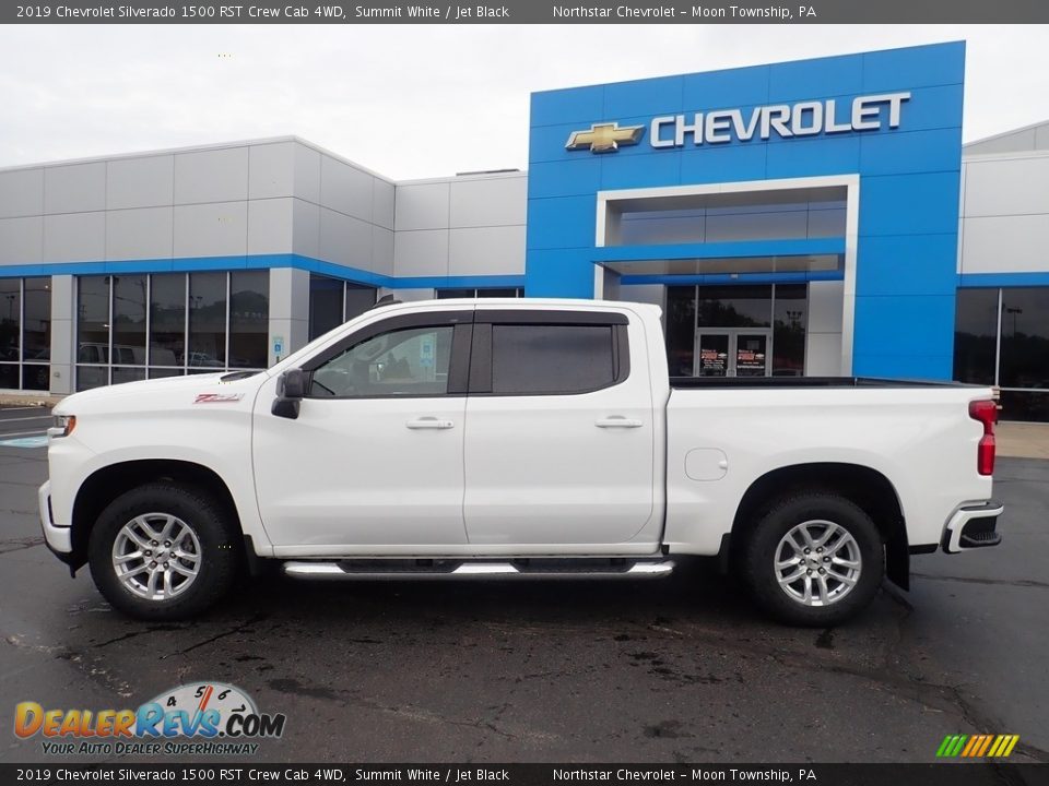 2019 Chevrolet Silverado 1500 RST Crew Cab 4WD Summit White / Jet Black Photo #3