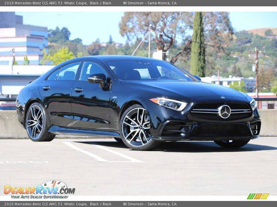 2019 Mercedes-Benz CLS AMG 53 4Matic Coupe Black / Black Photo #2