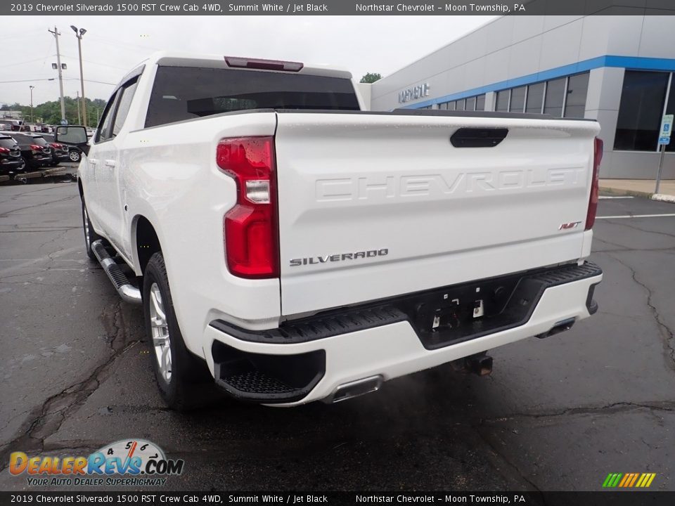 2019 Chevrolet Silverado 1500 RST Crew Cab 4WD Summit White / Jet Black Photo #5