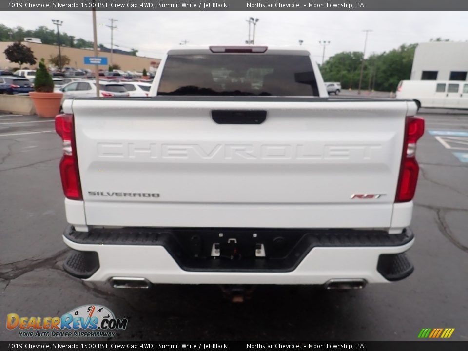 2019 Chevrolet Silverado 1500 RST Crew Cab 4WD Summit White / Jet Black Photo #6