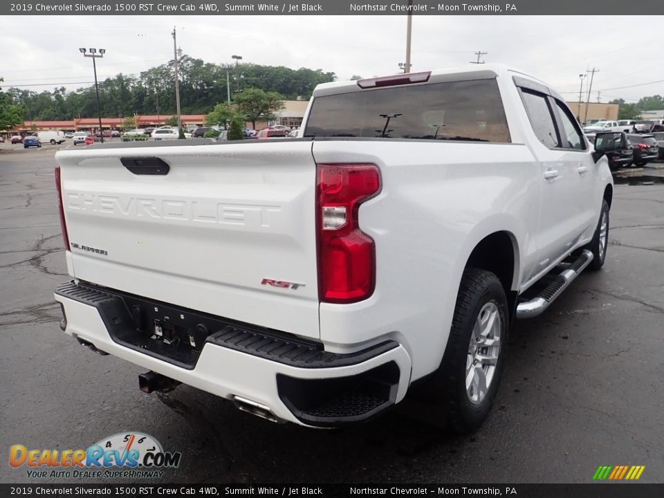 2019 Chevrolet Silverado 1500 RST Crew Cab 4WD Summit White / Jet Black Photo #7