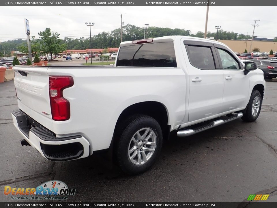 2019 Chevrolet Silverado 1500 RST Crew Cab 4WD Summit White / Jet Black Photo #8