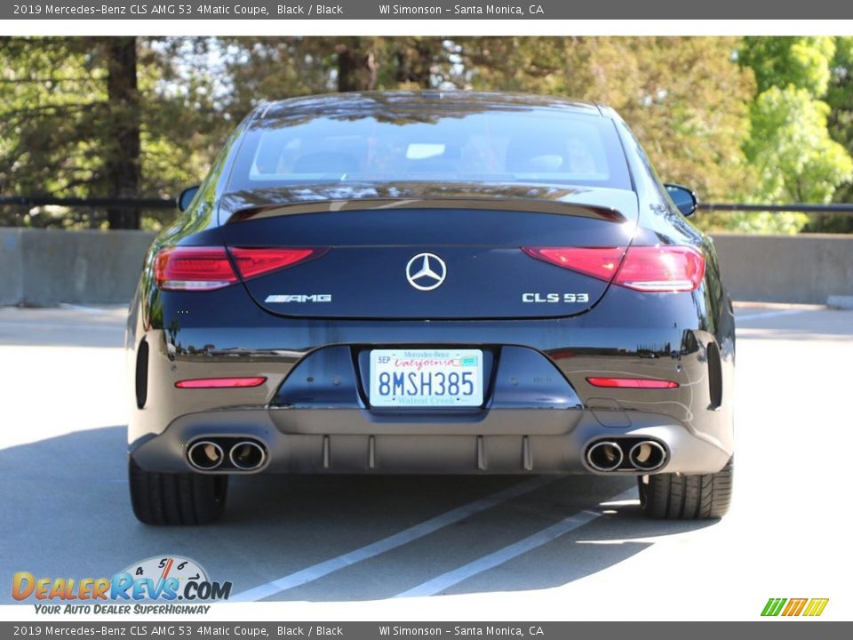 2019 Mercedes-Benz CLS AMG 53 4Matic Coupe Black / Black Photo #6